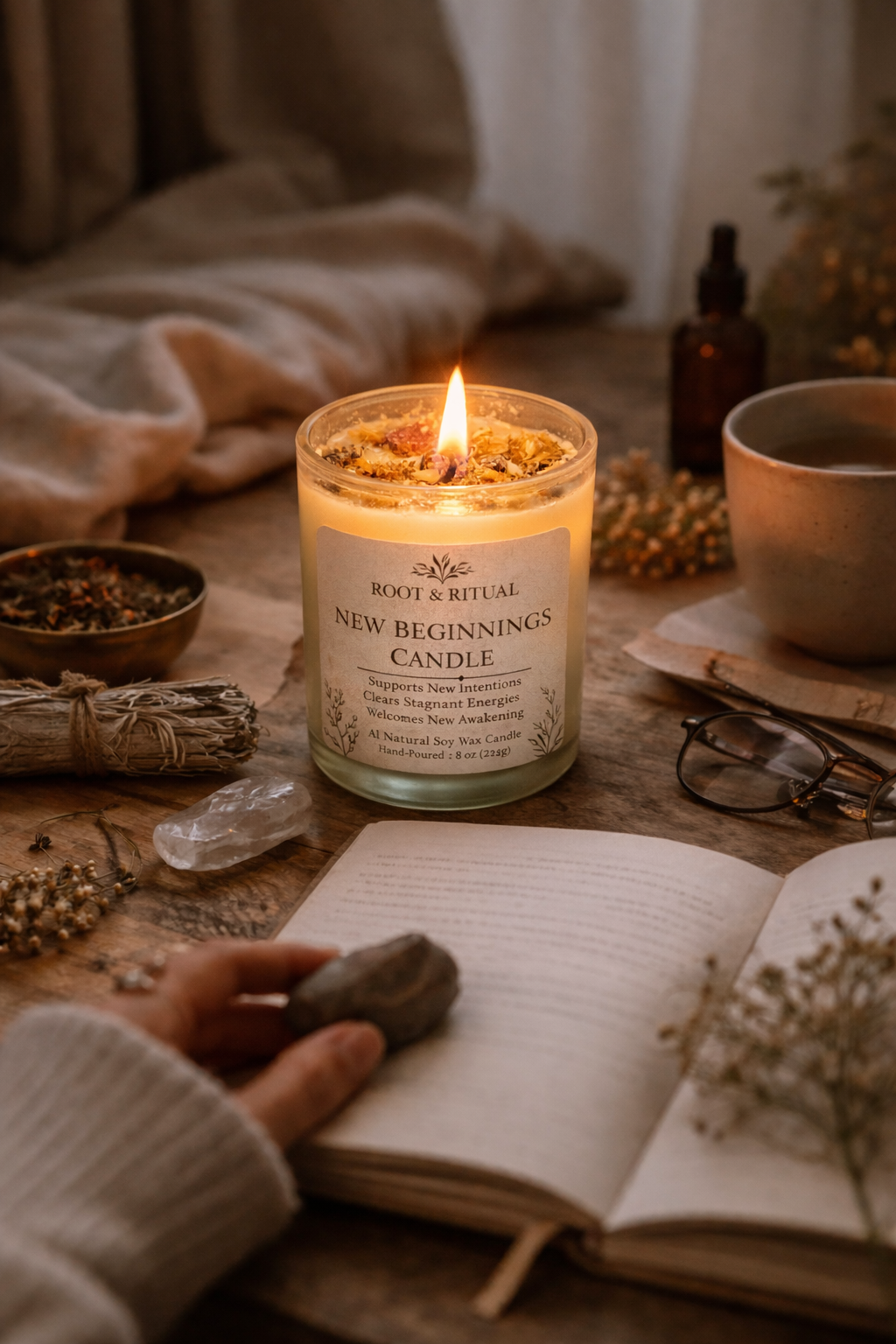 🌿 A Simple Daily Reset Ritual for Calm & Clarity
