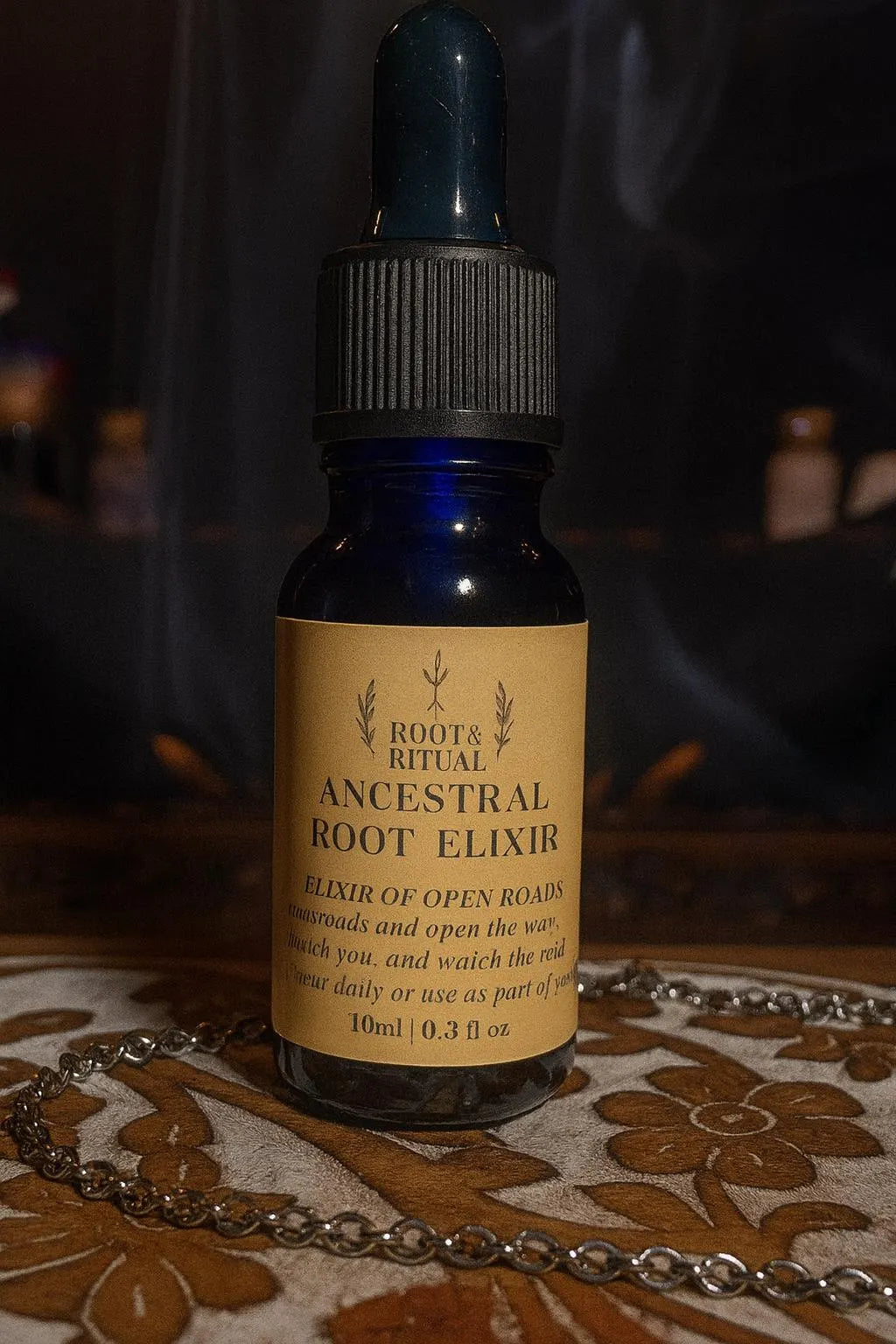 Elixir of Open Roads — Root & Ritual Ancestral Root Elixir | Road Opening and Block Removal Ritual Oil