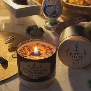4 oz. Return to Sender Candle with Spell Card | Banishing & Reversal Ritual | Root work Hoodoo Protection
